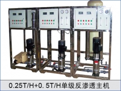 0.25T，0.5T單級反滲透主機